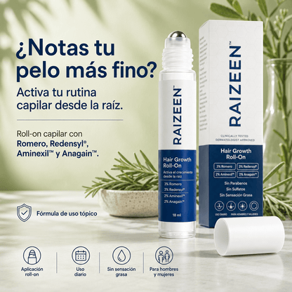 RAIZEN™ ORIGEN — Roll-On Anticaída para el Cabello